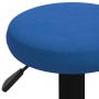 Taburetes de cocina 2 unidades terciopelo azul de , Taburetes de cocina - Ref: Foro24-333147, Precio: 93,22 €, Descuento: %