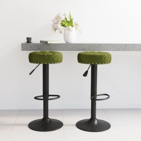Küchenhocker 2 Stück in hellem grünen Samt von , Küchenhocker - Ref: Foro24-332997, Preis: 90,46 €, Rabatt: %