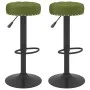 Küchenhocker 2 Stück in hellem grünen Samt von , Küchenhocker - Ref: Foro24-332997, Preis: 89,12 €, Rabatt: %