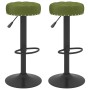 Küchenhocker 2 Stück in hellem grünen Samt von , Küchenhocker - Ref: Foro24-332997, Preis: 90,46 €, Rabatt: %