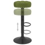 Küchenhocker 2 Stück in hellem grünen Samt von , Küchenhocker - Ref: Foro24-332997, Preis: 90,46 €, Rabatt: %
