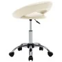 Drehbarer Esszimmerstuhl aus cremefarbenem Kunstleder. von , Essstühle - Ref: Foro24-3085833, Preis: 74,14 €, Rabatt: %