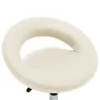 Drehbarer Esszimmerstuhl aus cremefarbenem Kunstleder. von , Essstühle - Ref: Foro24-3085833, Preis: 74,14 €, Rabatt: %