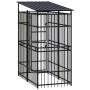 Außenzwinger mit einem Stahldach von 1,84 m². von , Hundehütten und Zäune - Ref: Foro24-3097946, Preis: 504,63 €, Rabatt: %