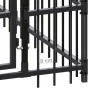 Outdoor dog kennel with a steel roof, 18.43 m² by , Dog kennels and fences - Ref: Foro24-3097973, Price: 2,00 €, Discount: %
