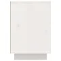 Solid white pine wood bedside table 50x34x50 cm by , Nightstands - Ref: Foro24-814481, Price: 67,13 €, Discount: %