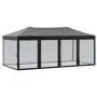 Folding party tent with black side walls 3x6 m by , Tents and gazebos - Ref: Foro24-93553, Price: 188,93 €, Discount: %