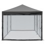 Folding party tent with black side walls 3x6 m by , Tents and gazebos - Ref: Foro24-93553, Price: 192,45 €, Discount: %