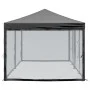 Folding party tent with black side walls 3x6 m by , Tents and gazebos - Ref: Foro24-93553, Price: 188,93 €, Discount: %