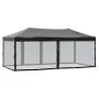 Faltbares Partyzelt mit schwarzen Seitenwänden 3x6 m. von , Zelte und Pavillons - Ref: Foro24-93553, Preis: 188,93 €, Rabatt: %