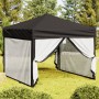 Faltbares Partyzelt mit schwarzen Seitenwänden 3x3 m. von , Zelte und Pavillons - Ref: Foro24-93532, Preis: 131,66 €, Rabatt: %