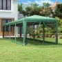 Partyzelt mit 10 grünen HDPE-Mesh-Wänden 3x12 m. von , Zelte und Pavillons - Ref: Foro24-319248, Preis: 209,75 €, Rabatt: %