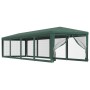 Party tent with 10 green HDPE mesh walls 3x12 m by , Tents and gazebos - Ref: Foro24-319248, Price: 207,06 €, Discount: %