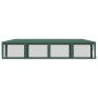 Party tent with 10 green HDPE mesh walls 3x12 m by , Tents and gazebos - Ref: Foro24-319248, Price: 207,06 €, Discount: %