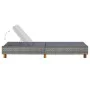 Lounger with gray synthetic rattan cushion by vidaXL, Loungers - Ref: Foro24-310475, Price: 167,72 €, Discount: %