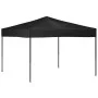 Folding party tent black 3x3 m by , Tents and gazebos - Ref: Foro24-93518, Price: 102,74 €, Discount: %