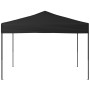 Folding party tent black 3x3 m by , Tents and gazebos - Ref: Foro24-93518, Price: 109,07 €, Discount: %
