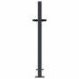 Garden gate in anthracite grey steel with tree design, 105x80 cm. by , garden gates - Ref: Foro24-153154, Price: 192,34 €, Di...