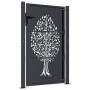 Gartentor aus anthrazitgrauem Stahl mit Baumdesign, 105x130 cm. von , Gartentore - Ref: Foro24-153156, Preis: 244,46 €, Rabat...