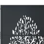 Garden gate in anthracite grey steel with tree design, 105x130 cm. by , garden gates - Ref: Foro24-153156, Price: 229,52 €, D...