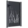 Gartentor aus anthrazitgrauem Stahl mit Grasdesign, 105x130 cm. von , Gartentore - Ref: Foro24-153168, Preis: 255,98 €, Rabat...
