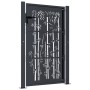 Garden gate in anthracite grey steel with bamboo design, 105x130 cm. by , garden gates - Ref: Foro24-153180, Price: 253,33 €,...