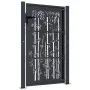 Garden gate in anthracite grey steel with bamboo design, 105x130 cm. by , garden gates - Ref: Foro24-153180, Price: 241,10 €,...