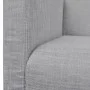 Bank with padded cushion, rubber wood, light gray fabric by , Sofas - Ref: Foro24-241663, Price: 220,01 €, Discount: %