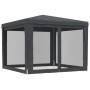 Partyzelt mit 4 Wänden aus anthrazitgrauem HDPE-Netzstoff 3x3 m. von , Zelte und Pavillons - Ref: Foro24-319229, Preis: 91,26...