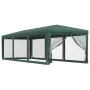 Carpa para fiestas con 8 paredes de malla HDPE verde 3x9 m de , Carpas y cenadores - Ref: Foro24-319243, Precio: 156,33 €, De...