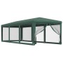 Partyzelt mit 8 grünen HDPE-Netzwänden 3x9 m. von , Zelte und Pavillons - Ref: Foro24-319243, Preis: 155,26 €, Rabatt: %