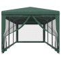 Partyzelt mit 8 grünen HDPE-Netzwänden 3x9 m. von , Zelte und Pavillons - Ref: Foro24-319243, Preis: 155,26 €, Rabatt: %