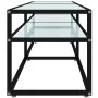 TV-Möbel aus gehärtetem Glas in weißem Marmorfarben, 160x40x40,5 cm. von , TV-Möbel - Ref: Foro24-331720, Preis: 114,14 €, Ra...