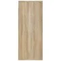 Wandschrank aus Eichenholz-Sonoma-Sperrholz 80x33x80 cm von , Sideboards - Ref: Foro24-816595, Preis: 74,22 €, Rabatt: %