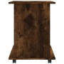 Rollschrank aus geräucherter Eichenholz-Sperrholzplatte, 60x45x60 cm. von , Schließfächer und Lagerschränke - Ref: Foro24-826...