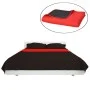 Quilted reversible bedspread 220x240 cm red and black by , Bedspreads and duvets - Ref: Foro24-131553, Price: 28,93 €, Discou...
