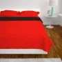Quilted reversible bedspread 220x240 cm red and black by , Bedspreads and duvets - Ref: Foro24-131553, Price: 28,93 €, Discou...