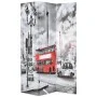 Faltenteiler, faltbar, 120x170 cm, Londoner Bus, schwarz-weiß. von , Raumteiler - Ref: Foro24-245873, Preis: 78,44 €, Rabatt: %