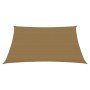 Taupe grey HDPE sail shade 160 g/m² 2.5x2.5 m by , Umbrellas - Ref: Foro24-311383, Price: 28,77 €, Discount: %