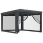 Party tent with 4 walls made of anthracite grey HDPE mesh, 3x4 m. by , Tents and gazebos - Ref: Foro24-319234, Price: 101,60 ...