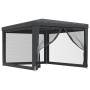 Partyzelt mit 4 Wänden aus anthrazitgrauem HDPE-Netzstoff 3x4 m. von , Zelte und Pavillons - Ref: Foro24-319234, Preis: 107,7...