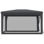 Party tent with 4 walls made of anthracite grey HDPE mesh, 3x4 m. by , Tents and gazebos - Ref: Foro24-319234, Price: 104,44 ...