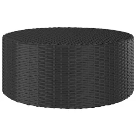 Schwarzer Couchtisch aus synthetischem Rattan 68x68x30 cm von vidaXL, Gartentische - Ref: Foro24-310467, Preis: 88,91 €, Raba...