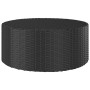 Schwarzer Couchtisch aus synthetischem Rattan 68x68x30 cm von vidaXL, Gartentische - Ref: Foro24-310467, Preis: 90,05 €, Raba...