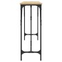 Sonoma oak engineered wood console table 200x29x75 cm by , Side tables - Ref: Foro24-837778, Price: 60,60 €, Discount: %
