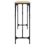 Sonoma oak engineered wood console table 200x29x75 cm by , Side tables - Ref: Foro24-837778, Price: 59,88 €, Discount: %