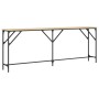 Sonoma oak engineered wood console table 200x29x75 cm by , Side tables - Ref: Foro24-837778, Price: 60,60 €, Discount: %