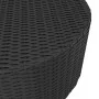 Black synthetic rattan coffee table 68x68x30 cm by vidaXL, Garden tables - Ref: Foro24-310467, Price: 88,91 €, Discount: %