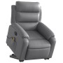 Elektrischer Aufsteh-Massagesessel aus grauem Kunstleder von , Sessel - Ref: Foro24-3205066, Preis: 335,38 €, Rabatt: %