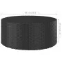Black synthetic rattan coffee table 68x68x30 cm by vidaXL, Garden tables - Ref: Foro24-310467, Price: 88,91 €, Discount: %